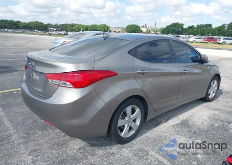 2013 Hyundai Elantra Gls from USA, damaged, VIN 5NPDH4AE9DH314895